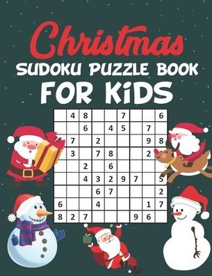 Cover for Cute Creatives Printing House · Christmas Sudoku Puzzle Book for Kids (Pocketbok) (2020)