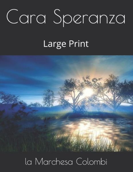 Cover for La Marchesa Colombi · Cara Speranza (Paperback Book) (2021)