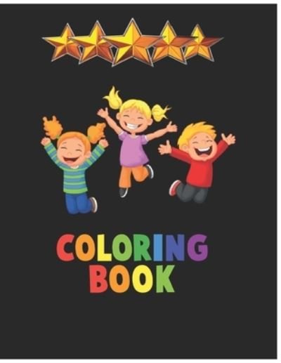 Cover for Boy Coloring · Coloring book. (Paperback Bog) (2021)