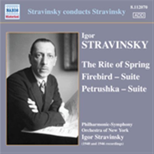 Cover for Stravinsky; New York Philharmonic Symphony Orchestra · Rite of Spring, Firebird Sui (CD) (2012)