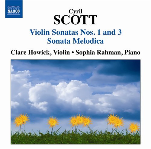 Cover for Scott / Howick / Rahman · Violin Sonatas Nos 1 &amp; 3 / Sonata Melodica (CD) (2010)