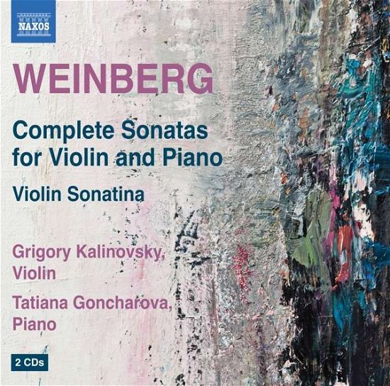 Cover for M. Weinberg · Complete Sonatas for Violin &amp; Piano (CD) (2017)