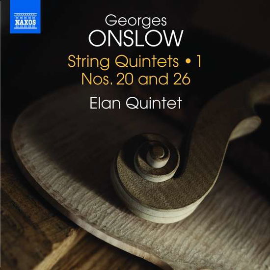 Onslow: String Quintets 1 - Onslow / Elan Quintet - Música - NAXOS - 0747313360079 - 9 de setembro de 2016