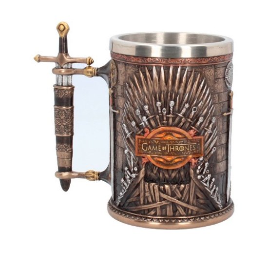 Iron Throne  14cm (Tankard) - Game of Thrones - Produtos - GAME OF THRONES - 0801269123079 - 2 de setembro de 2019
