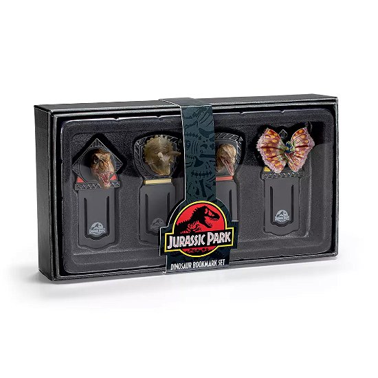 Jurassic Park Lesezeichen 4er-Set Dinosaurier - Jurassic Park - Merchandise - THE NOBLE COLLECTION - 0849421008079 - October 27, 2022