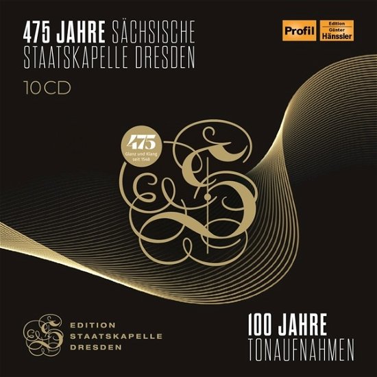 Cover for Staatskapelle Dresden · 475 Jahre Sachsische Staatskapelle Dresden (CD) (2023)