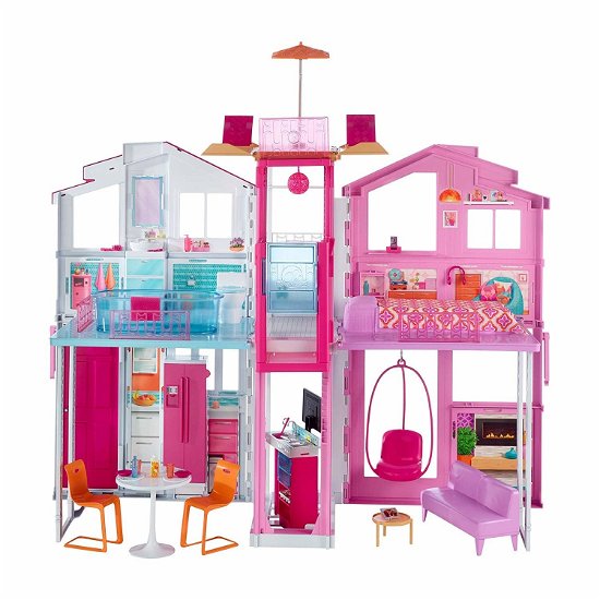 Cover for Barbie · Barbie Malibu Huis Met 3 Verdiepingen (Legetøj) (2016)
