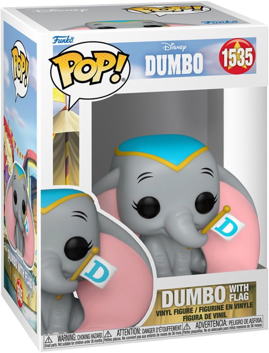 Cover for Pop Disney Dumbo · Funko Pop Disney Dumbo S3 Dumbo with Flag (Funko POP!) (2024)