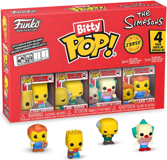 Cover for Bitty Pop Simpsons · Bitty Pop Simpsons Bart 4 Pack (Funko POP!) (2025)
