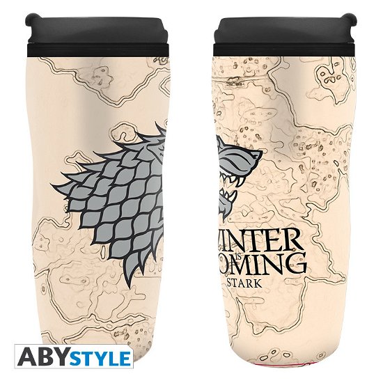 GAME OF THRONES - Tumbler 355ml - Winter is Coming - Abystyle - Merchandise - ABYstyle - 3700789239079 - 7. Februar 2019
