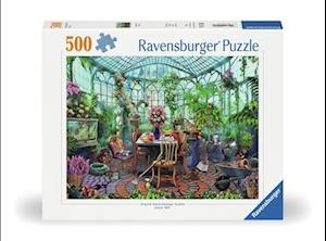 Cover for Ravensburger · Puzzle Greenhouse Mornings 500p (12000207) (Toys) (2024)