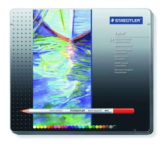 Cover for Staedtler · Farbstift karat aquarell, 24er Blechetu (Book)