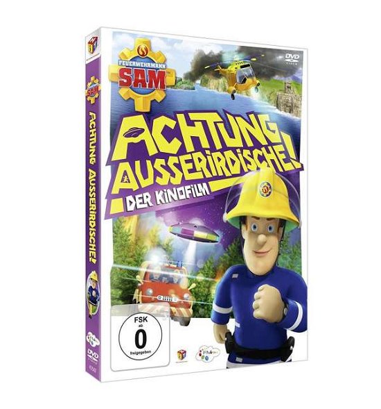 Cover for Feuerwehrmann Sam · Achtung Außerirdische (Kinofilm) (DVD) (2017)