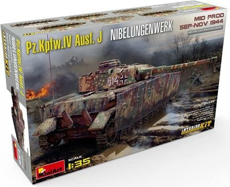 Cover for Miniart · 1/35 Pz.Kpfw.Iv Ausf. J Nibelungenwerk. Mid. 1944 (8/21) (Toys)