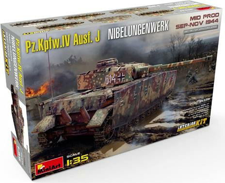 Cover for MiniArt · 1/35 Pz.kpfw.iv Ausf. J Nibelungenwerk. Mid. 1944 (Legetøj)