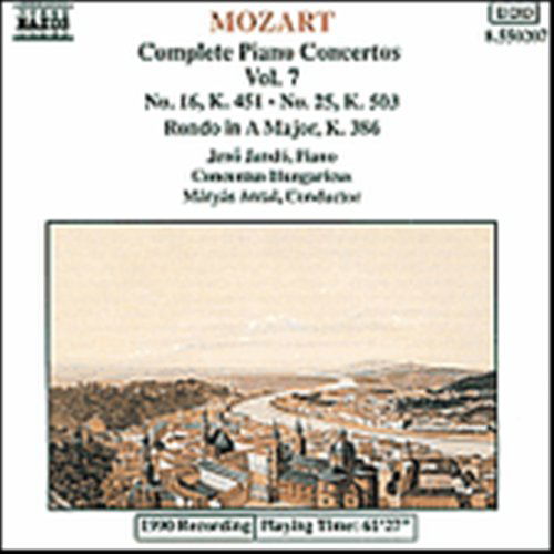 Cover for Jando / Antal / Conh · Die Klavierkonzerte Vol. 7 (CD) (1991)