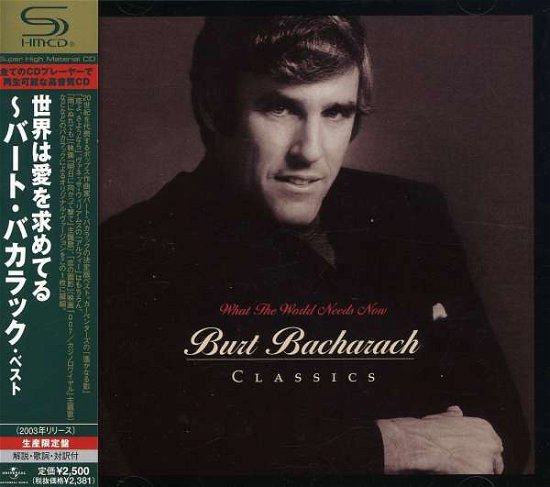 Cover for Burt Bacharach · What the World Needs Now (CD) [Limited, Remastered edition] (2008)