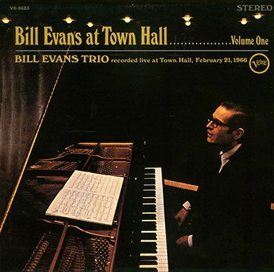 At Town Hall Vol.1 - Bill -Trio- Evans - Music - UNIVERSAL MUSIC JAPAN - 4988031575079 - July 26, 2023