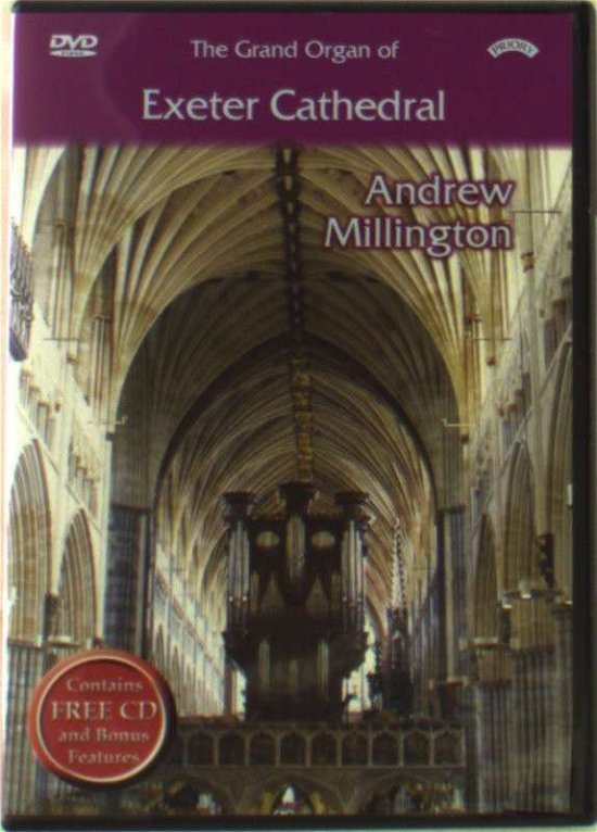 Cover for Andrew Millington · The Grand Organ Of Exeter Cathedral (DVD) (2018)