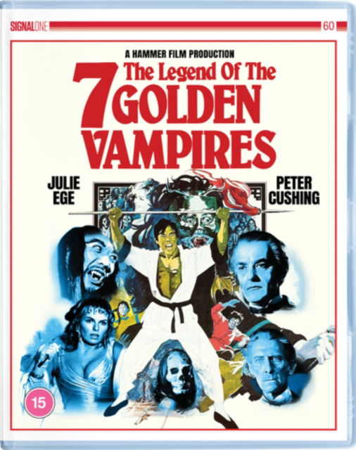 Cover for The Legend of the Seven Golden Vampires Bluray · The Legend Of The Seven Golden Vampires (Blu-Ray) (2023)