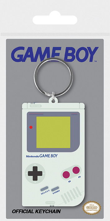 Nintendo: Pyramid · Gameboy (Rubber Keychain / Portachiavi Gomma