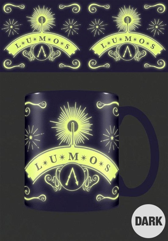 HARRY POTTER - Glow in the Dark Mug 315 ml - Lumos - Mug - Merchandise -  - 5050574253079 - 1. oktober 2019