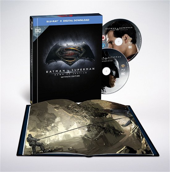 Cover for Batman V Superman - Dawn of Justice (Blu-ray) [Filmbook]