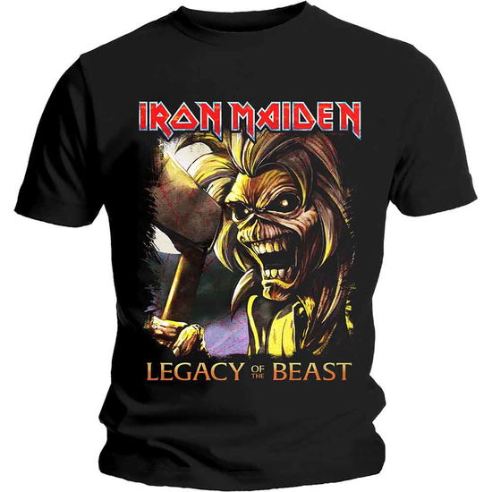 Iron Maiden Unisex T-Shirt: Legacy Killers - Iron Maiden - Fanituote - MERCHANDISE - 5056170691079 - tiistai 14. tammikuuta 2020