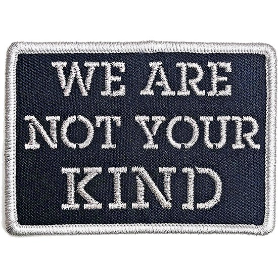 Cover for Slipknot · Slipknot Standard Woven Patch: We Are Not Your Kind Stencil (Patch)