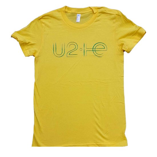 U2 Ladies T-Shirt: I+E Logo 2015 (Ex-Tour) - U2 - Produtos -  - 5056561051079 - 