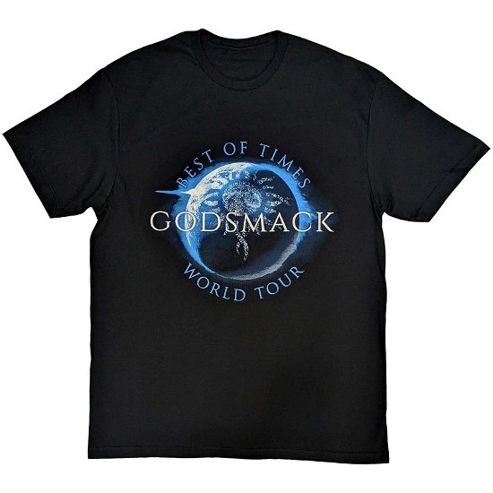 Godsmack Unisex T-Shirt: Lighting Up The Sky World Tour - Godsmack - Koopwaar -  - 5056737201079 - 