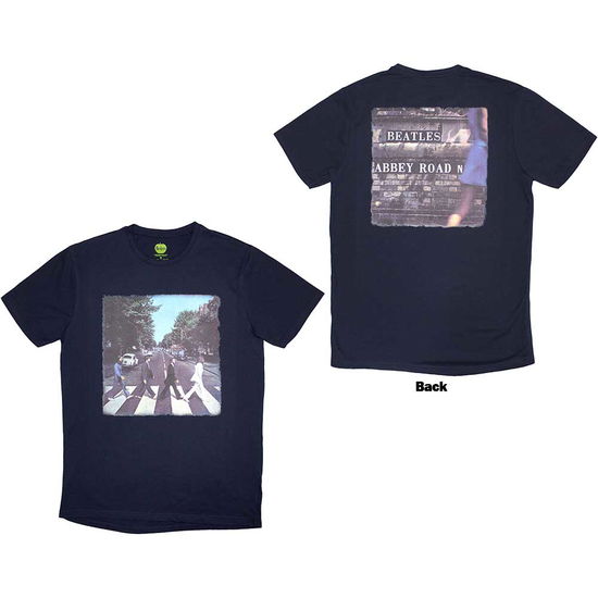 Cover for The Beatles · The Beatles Unisex T-Shirt: Vintage Abbey Road (Back Print) (T-shirt) [size S] (2024)