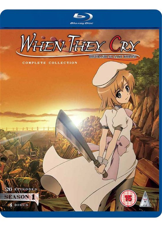 Cover for Anime · When They Cry Season 1 Collection (Blu-ray) (2019)