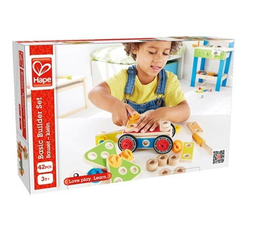 Hape Bouwset Basic - Hape - Gadżety - Hape - 6943478007079 - 