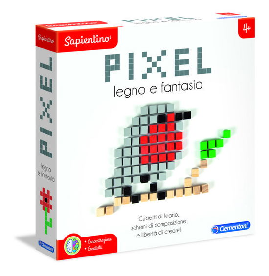 Cover for Clementoni: Montessori · Clementoni: Montessori - Pixel Legno E Fantasia (Toys)