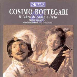 Book of Lute Songs - Bottegari / Tomasello / Lastraioli - Musik - TACTUS - 8007194102079 - 4. September 2001