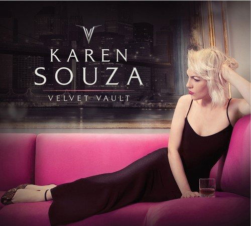 Cover for Karen Souza · Velvet Vault (Transparent Vinyl) (LP) (2024)