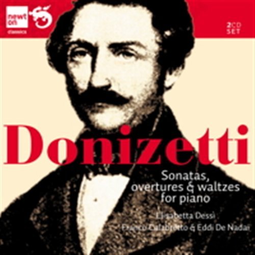 Cover for Gaetano Donizetti · Sonatas Overtures &amp; Waltzes For Piano (CD) (2012)