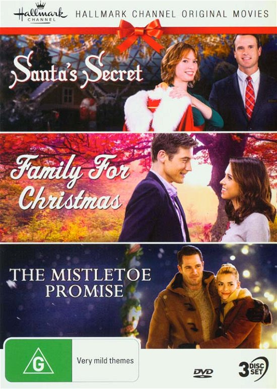 Cover for DVD · Hallmark Christmas Collection 10: Santa's Secret (Aka Christmas at Cartwrights) / Family for Christmas / the Mistletoe Promise (DVD) (2020)