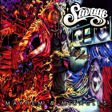 Cover for Savage · Mayhem &amp; Miracles (CD) (2012)