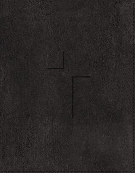 Cover for Zondervan · The Jesus Bible, ESV Edition, Leathersoft, Black (Læderbog) (2019)