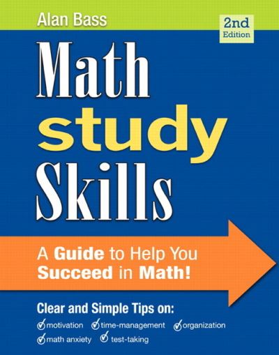 Cover for Alan Bass · Math Study Skills - Study Skills in Developmental Math (Paperback Book) (2013)