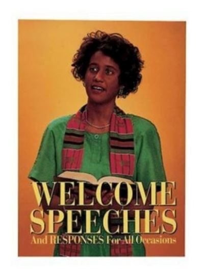 Cover for Abingdon Press · Welcome Speeches and Responses for All Occasions (Paperback Book) (1992)