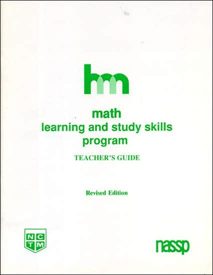 Cover for Hm Group · Math: Teacher's Guide: hm Learning &amp; Study Skills Program (Taschenbuch) [Revised edition] (2000)