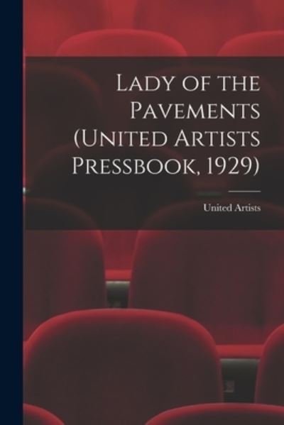 Cover for United Artists · Lady of the Pavements (Paperback Book) (2021)