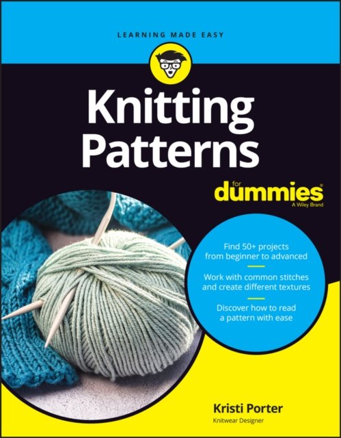 Cover for Kristi Porter · Knitting Patterns For Dummies (Pocketbok) (2023)