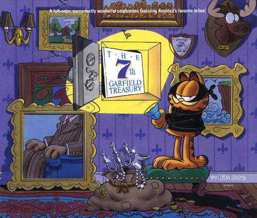 Cover for Jim Davis · The Seventh Garfield Treasury (Innbunden bok) [Turtleback School &amp; Library Binding edition] (1993)