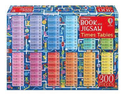 Usborne Book and Jigsaw Times Tables - Usborne Book and Jigsaw - Sam Smith - Boeken - Usborne Publishing Ltd - 9781474998079 - 14 oktober 2021