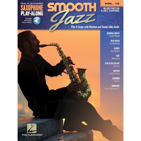 Cover for Hal Leonard Publishing Corporation · Smooth Jazz: Saxophone Play-Along Volume 12 (Book) (2017)