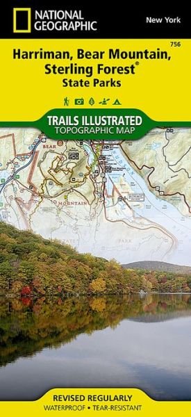 Harriman, Bear Mountain, Sterling Forest State Parks: Trails Illustrated Other Rec. Areas - National Geographic Maps - Books - National Geographic Maps - 9781566956079 - 2023